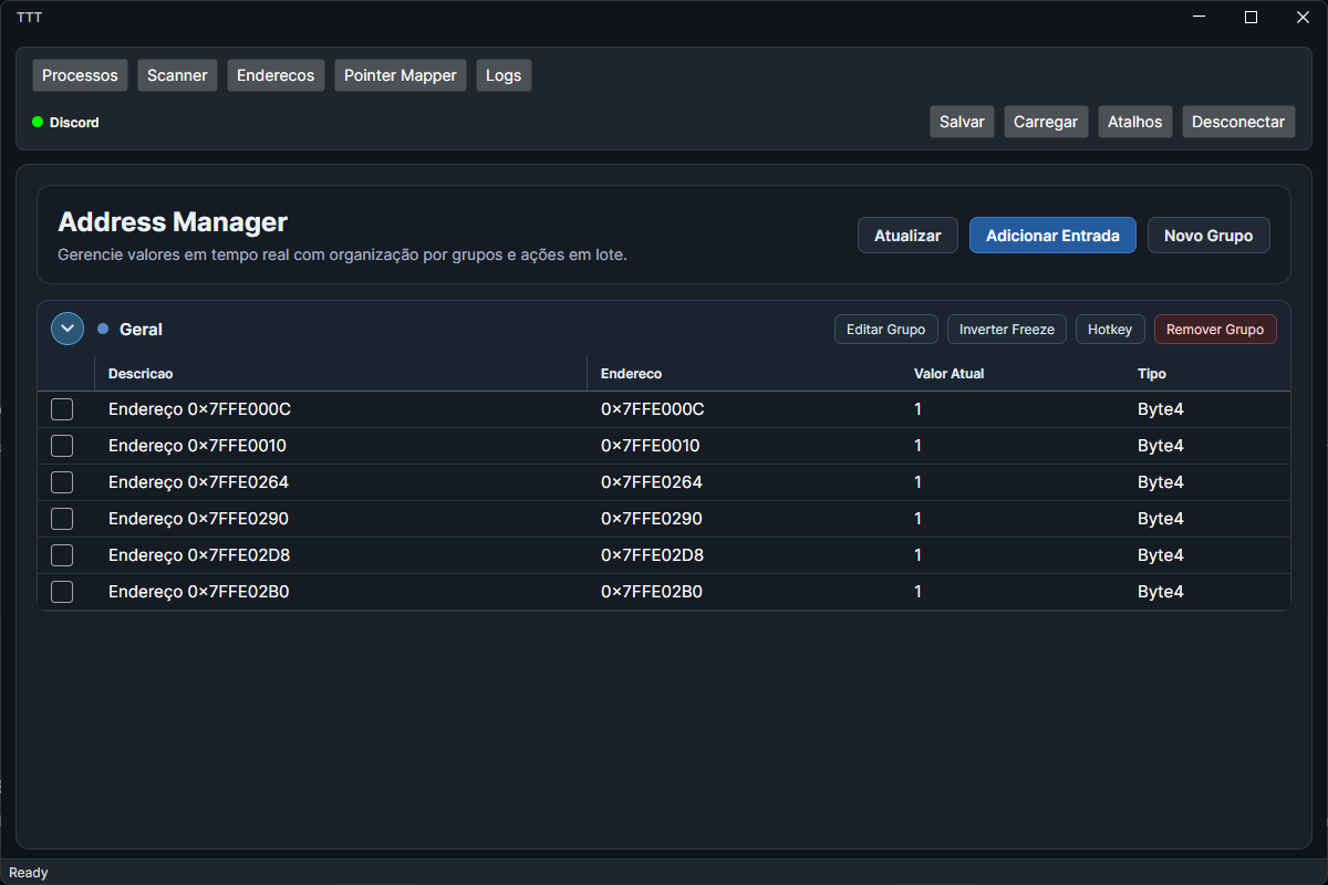 Real-time Memory Editing